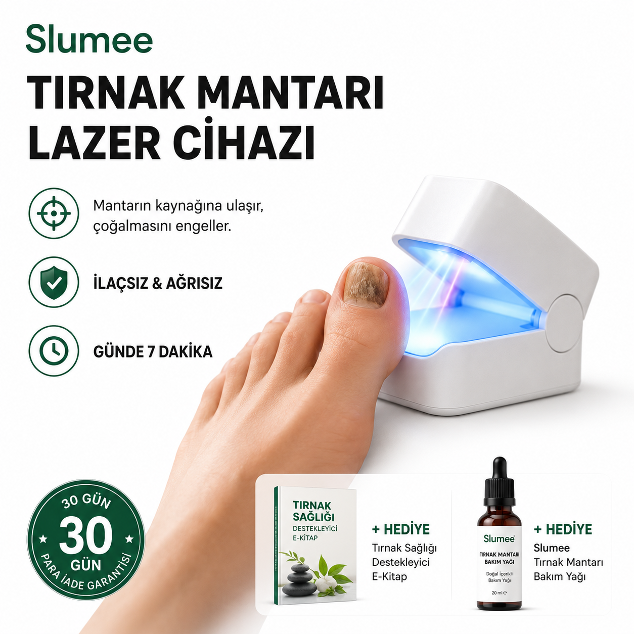 Slumee™ Tırnak Mantarı Tedavi Cihazı